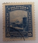 Stamps Colombia -  Cartagena Fortificación Española