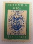Stamps Colombia -  Estado Soberano de Antioquia