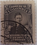 Stamps : America : Colombia :  García Rovira