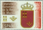 Stamps : Europe : Spain :  ESTATUTO DE AUTONOMÍA MURCIA