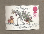 Stamps United Kingdom -  Navidades 1993