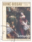 Stamps Guinea Bissau -  Adoración de los reyes Magos-P.P.Rubens