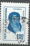 Stamps Argentina -  BELGRANO SCOTT 1037