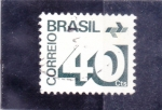 Stamps Brazil -  CIFRAS