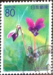 Stamps Japan -  Scott#Z466 intercambio 0,75 usd 80 y. 2001