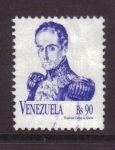 Stamps Venezuela -  Simon Bolivar