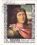 Stamps Bahrain -  Retrato