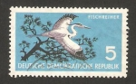 Stamps Germany -  403 - preservacion de la naturaleza, una garza