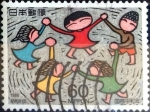 Stamps Japan -  Scott#1707 intercambio, 0,35 usd 60 y, 1986