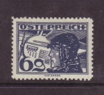 Stamps Austria -  Correo aéreo