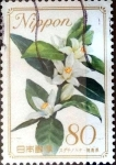 Stamps Japan -  Scott#3213 intercambio, 0,90 usd 80 y. 2010