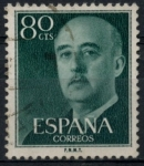 Stamps Spain -  ESPAÑA_SCOTT 824.01 GEN. FRANCO. $0,2