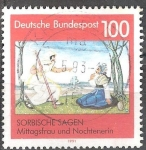 Stamps Germany -   Leyendas sorbias.