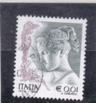 Stamps Italy -  la mujer en el arte