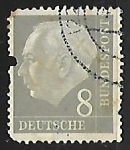 Stamps Germany -  Prof. Dr. Theodor Heuss