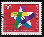 Stamps Germany -  50 años de la Organización Internacional del Trabajo