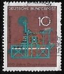 Stamps Germany -  150 años de la impresora