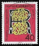 Stamps Germany -  Gandersheim, Roswitha v.