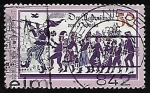 Stamps Germany -  Niños corriendo atras del flautista de Hamelin