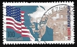 Stamps Germany -  50th Anniv. of Marshall Plan