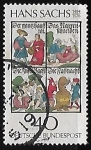 Stamps Germany -  400th Death Anniv. of Hans Sachs