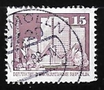Stamps Germany -  Fisher Island, Berlin