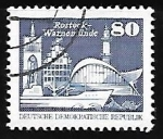 Stamps Germany -  Rostock-Warnemünde