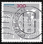 Stamps Germany -  Centenary of First Peace Conference, The Hague