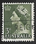 Stamps Australia -  Queen Elizabeth II
