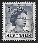 Stamps Australia -  Queen Elizabeth II