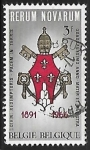 Stamps Belgium -  Rerum Novarum