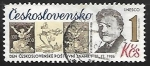 Stamps Czechoslovakia -  V. H. Brunner