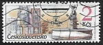 Stamps Czechoslovakia -  Praha staromestske namesti - Plaza de la Ciudad Vieja