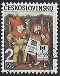 Stamps Czechoslovakia -  XIII bienal de ilustración bratislava - Dibujos infantiles