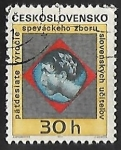Stamps Czechoslovakia -  50 years of Slovak Teachers' Choir