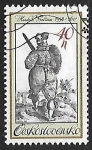 Stamps Czechoslovakia -  Hendrick Goltzius