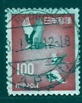 Stamps Japan -  Cigueñas