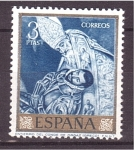 Stamps Spain -  Día del Sello- El Greco