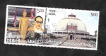 Stamps India -  B.R. Ambedkar, y Monumwnro Deekshabhoomi