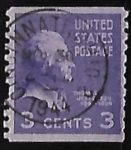 Stamps United States -  Thomas Jefferson