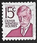 Stamps United States -  Oliver Wendell Holmes,