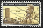 Stamps United States -  Dag Hammarskjöld