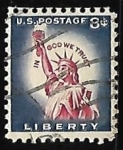 Stamps United States -  Estatua de la libertad