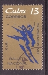 Stamps Cuba -  XXV aniv.