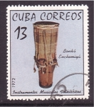 Stamps Cuba -  Intrum. folklóricos