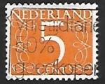 Stamps Netherlands -  Numeros