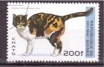 Stamps Guinea -  serie- Gatos