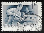Stamps Hungary -  Construccion naval
