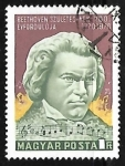 Stamps Hungary -  Ludwig van Beethoven