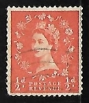 Stamps United Kingdom -  Reina Elizabeth II